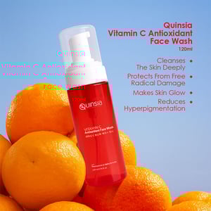 Quinsia Vitamin C Antioxidant Face Wash 120ml