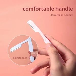 LMLTOP Folding Eyebrow Knife 3pcs