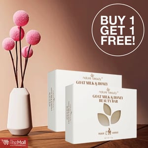 Nature Beauty Goat Milk & Honey Beauty Bar 115g (Buy 1 Get 1 Free)