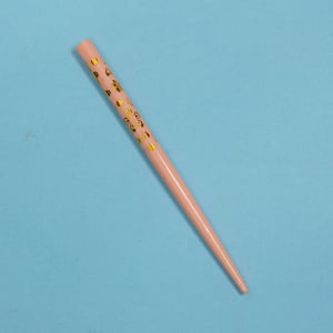 Large Size Stylish Hair Stick - Light Peach