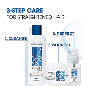 L'Oreal Professionnel Paris Xtenso Care Shampoo For Straightened Hair 250ml  •