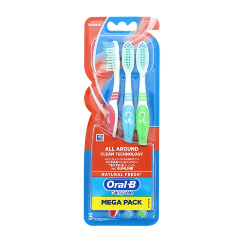 Oral-B Complete All Around Clean Technology Toothbrushes 3pcs