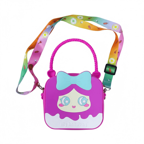 Silicone Mini Bag For Baby Girl - Hot Pink
