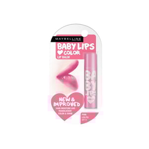 Maybelline New York Baby Lips Color Lip Balm 4g - Pink Lolita SPF11  •
