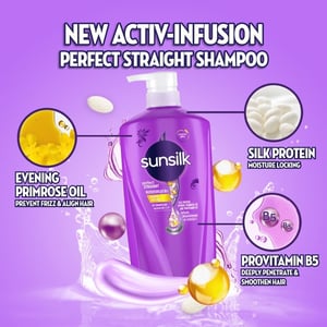 Sunsilk Perfect Straight Shampoo 400ml .