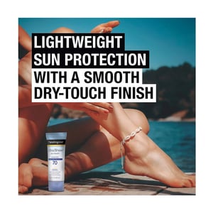 Neutrogena Ultra Sheer Dry-Touch Sunscreen 88ml - Broad Spectrum SPF70 •