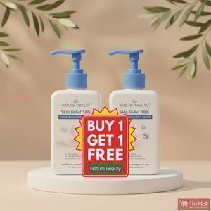 Nature Beauty Skin Relief Milk Moisturizing Body Lotion 200ml (Buy 1 Get 1 Free)