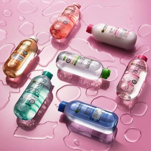 Garnier Skin Active Micellar Cleansing Rose Water For Dull & Sensitive Skin 400ml •