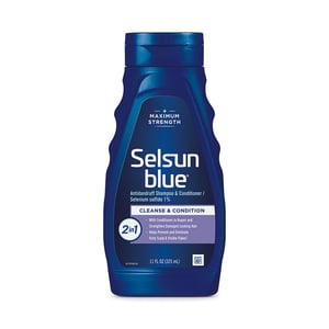 Selsun Blue 2-in-1 Cleans and Condition Antidandruff Shampoo & Conditioner 325ml•