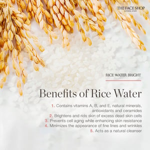 The Face Shop Rice Water Bright Foaming Cleanser 150ml ▪