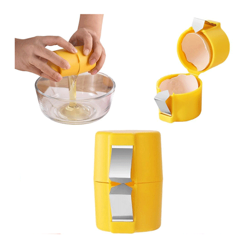 Egg Shell Opener Tool - Yellow
