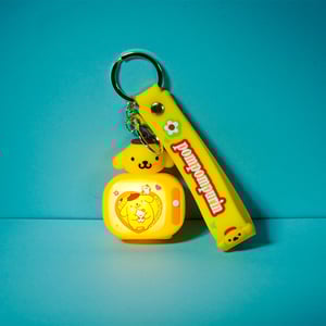 Key Ring With Mini Lighting TV - Pompompurin