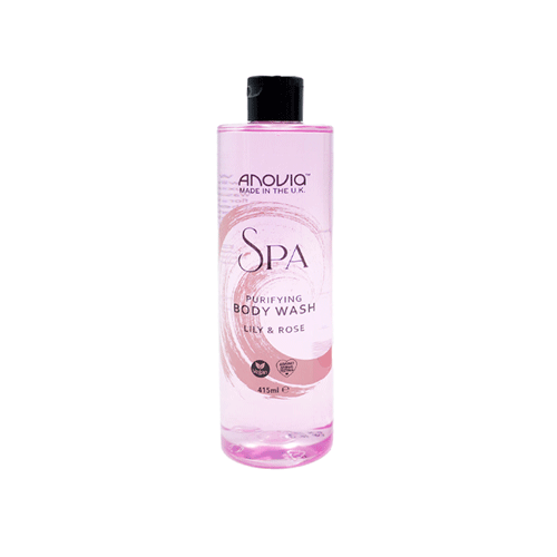 Anovia Spa Relaxing Bubble Bath Lily & Rose 415ml  •