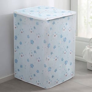 Yalijin Washing Machine Cover - Sky Blue Floral