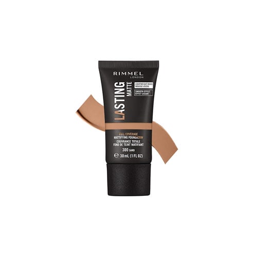 Rimmel Lasting Matte Full Coverage Foundation 30ml - 300 Sand