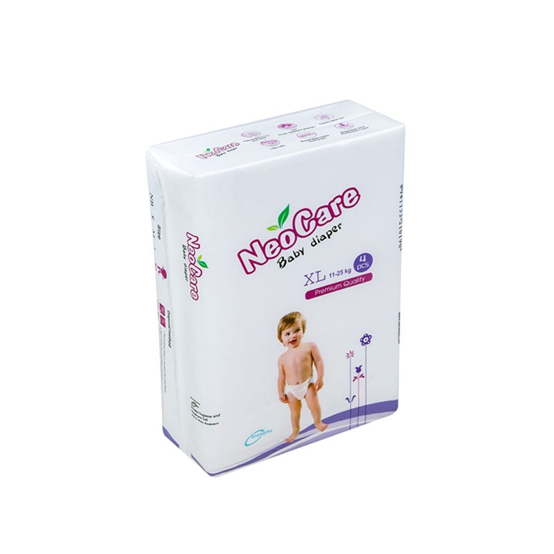 NeoCare Premium Quality Baby Diaper XL Size (11-25kg) 4pcs