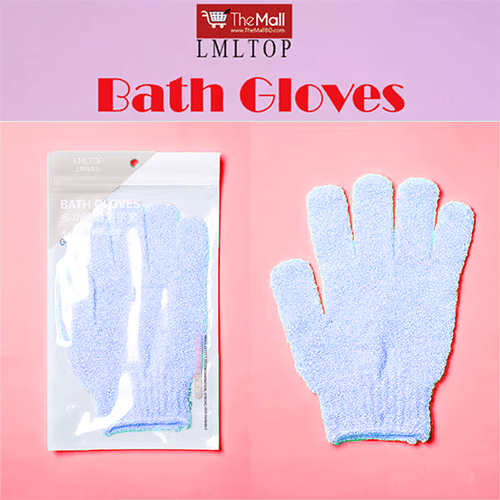 LMLTOP Bath Gloves - Sky Blue