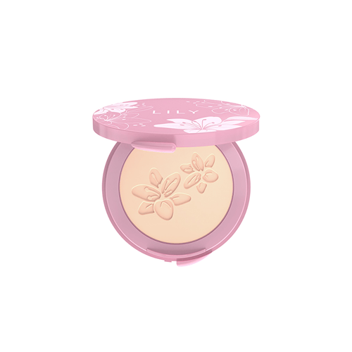 Lily Flawless Matt 3 Way Compact Powder 10g - Milk 001