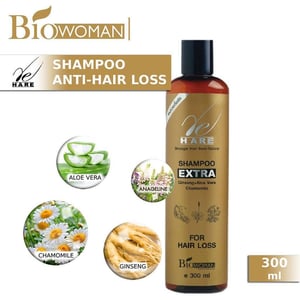 Biowoman Re Hare Shampoo Extra For Hair Loss 300ml•