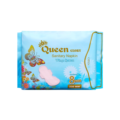 Queen Glory Sanitary Napkin 330mm 8 Pads