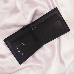 Check Printed Men’s Wallet - Chocolate