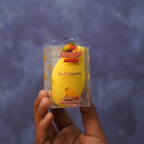 Sweet Beauty Fruity Powder Puff - Mango