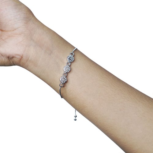 Light luxury Inlaid Bracelet for Women - 007