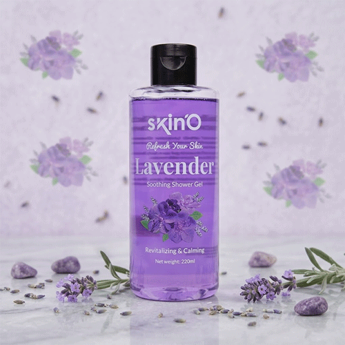 Skin’O Lavender Soothing Shower Gel 220ml •