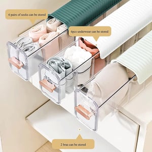 Home Accessories Storage Hanging Box - Transparent