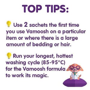 Vamoosh Pet Hair Dissolver 100g