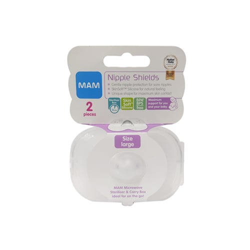 MAM Nipple Shields 2pc - Large Size (9710)
