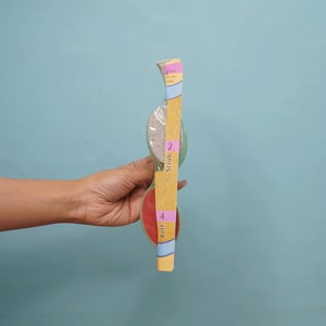 Plastic Foot File Double sided 4 in 1 Washable Foot Brush - Green