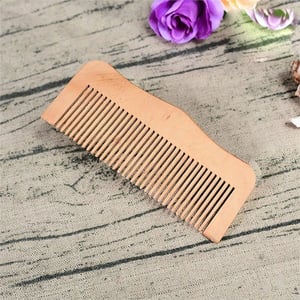 Xiaoping Natural Wooden Comb - Wave