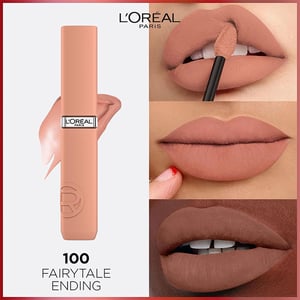 L'Oreal Paris Matte Resistance Liquid Lipstick 5ml - 100 Fairytale Ending