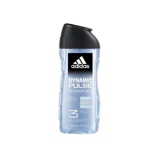 Adidas 3 in 1 Dynamic Pulse Men Shower Gel 400ml •