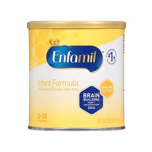 Enfamil Infant Formula Milk Based Powder with Iron (0-12months) 354gm•