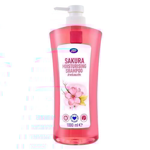 Boots Sakura Moisturising Shampoo 1000ml •