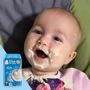 Gerber Rice Cereal (6+months) 454gm•