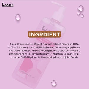 Laxzin Deeply Nourishing Face & Body Shower Gel 280ml