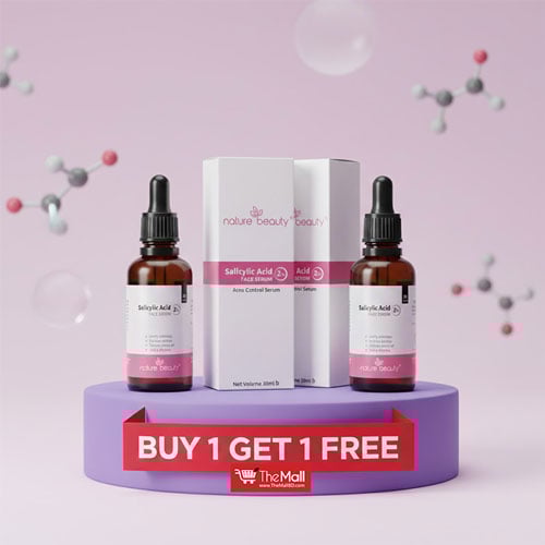 Nature Beauty Salicylic Acid 2% Acne Control Face Serum 30ml (Buy 1 Get 1 Free)