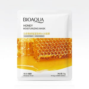 Bioaqua Honey Moisturizing Facial Sheet Mask 25g