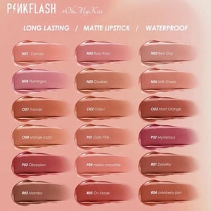 Pinkflash Lasting Matte Lip Cream 2.3g - O02 (PF - L01)