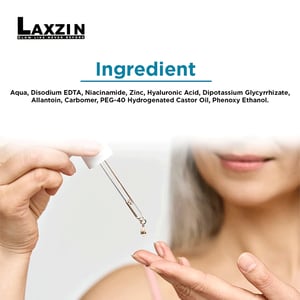 Laxzin Niacinamide 10% + Zinc 1% Face Serum 30ml