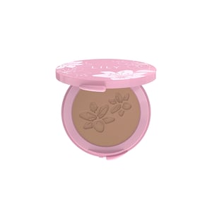 Lily Flawless Matt 3 Way Compact Powder 10g - Almond 005