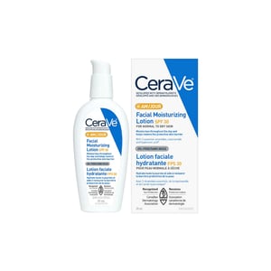 CeraVe AM Facial Moisturizing Lotion Spf 30 For Normal To Dry Skin 59ml  •