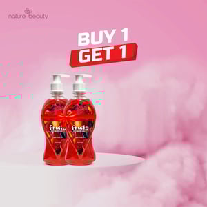Nature Beauty Fruity Shower Gel 500ml (Buy 1 Get 1 Free)