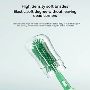 3 In 1 Bottle Cleaner Portable Brush - Pistachio