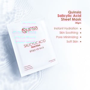 Quinsia Salicylic Acid Sheet Mask 30g