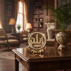 Ceramic Arabic Calligraphy - Allah