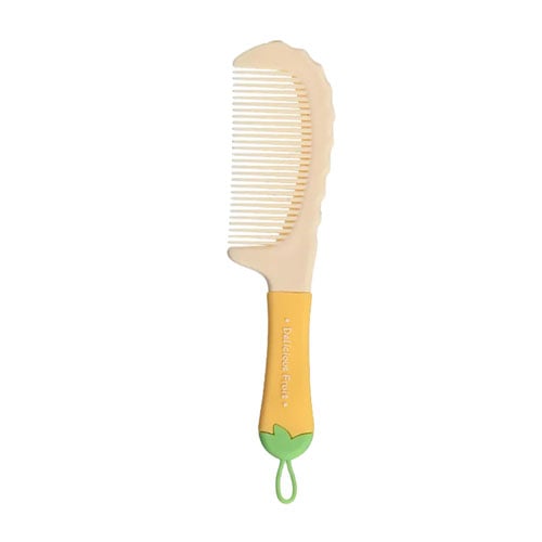 LMLTOP Soft And Flexible Hair Comb - Yellow